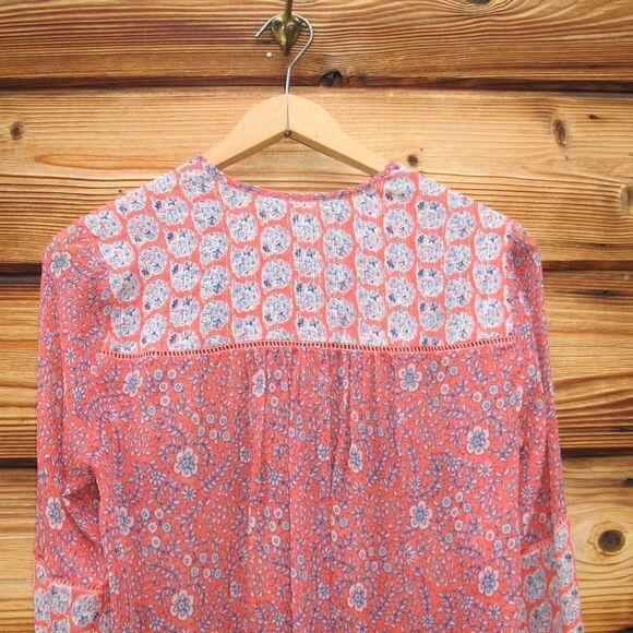 NWOT Rebecca Taylor Amanda Floral Silk Top Blouse - Picture 9 of 11